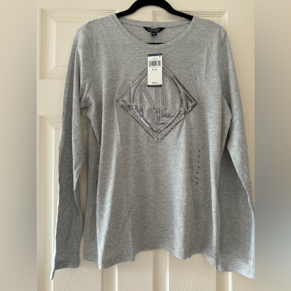 Grey Ralph Lauren shirt! Size XL!